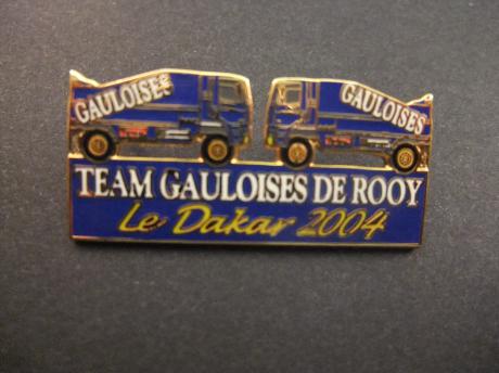 Paris-Dakar Rally 2004 team Gauloises De Rooy Ginaf truck
